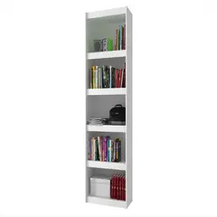 VE MUEBLES - ESTANTE LIBRERO MOM BLANCO