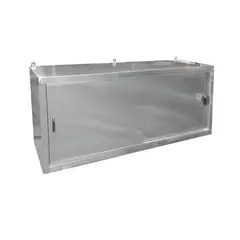 VERSATILE - Gabinete Mural Metálico Aéreo Inox. Puertas Correderas - 160