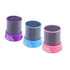 OFERTABKN - Lámpara Proyector Luz Led Estrellas Giratorias Espanta Cuco