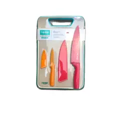 KEEP - Set Tabla + 2 Cuchillos - Multicolor