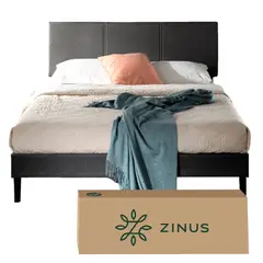 ZINUS - Base de cama CAMBRIL con respaldo King 180x200x30cm