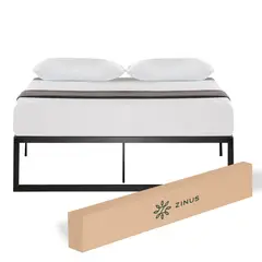 ZINUS - Base de cama ABEL 1.5 plazas long 105x200x36cm