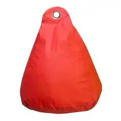 REHUCE - Puff para niños eco cuero - Rojo
