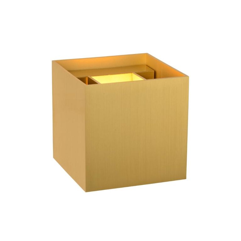 APLIQUE XIO DORADO 1xG9 CUADRADO - Dorado