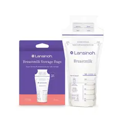 LANSINOH - Bolsas de Almacenamiento de leche, 25 unid.