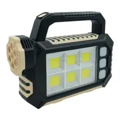 GENERICO - Linterna Solar Led Para Acampar Recargable Usb