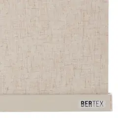 BERTEX - Cortina Roller Blackout Lino 200x170 cm Persiana de altura ajustable