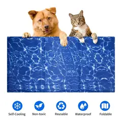GENERICO - Manta Refrescante De Gel Frio Talla M 50x65 cm Perros Gatos