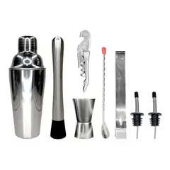 GENERICO - Juego de Coctelera para Bar 750ml