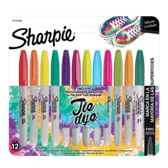 SHARPIE - Marcadores Tie Dye Set 12 Colores