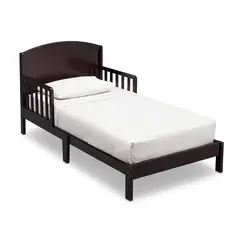 DELTA CHILDREN - Cama de Transición madera solida Abby Chocolate