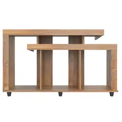 INVAL - Rack de TV 50 70x120x375 cm amaretto