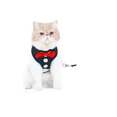 GENERICO - Arnes Para Mascotas Gatos Ó Perros Raza Pequeña Con Corbatín