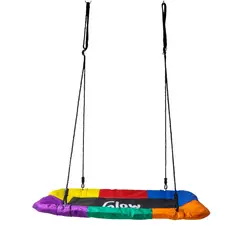 GLOWUP - Columpio Mecedor Rectangular Multicolor