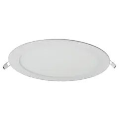 DRL LIGHTING - Pack X 4 Panel Led Embutido Redondo 18W Luz Cálida