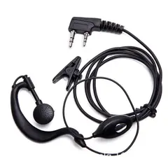 KUANGYE - X5 Manos Libres Microfono Audifonos Para Radio Walkie Talkie