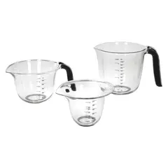 KITCHENAID - SET 3 JARROS MEDIDAS NEGRO