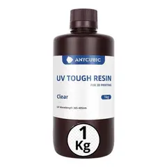ANYCUBIC - Resina 3D Flexible Dura Trasparente 1000g - Resinas
