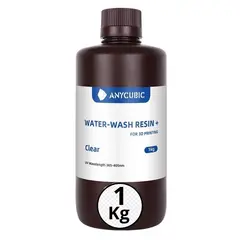 ANYCUBIC - Resina 3D Lavable al Agua Transparente Impresoras 3D