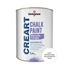 SINTEPLAST - Pintura Tizada para Melamina Laca Protectora 1 LT