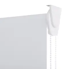 BERTEX - Cortina Roller Blackout Blanca 100x170 cm Persiana de altura ajustable