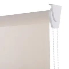 BERTEX - Cortina Roller Sunscreen Beige 165x240 cm Persiana de altura ajustable