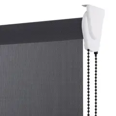 BERTEX - Cortina Roller Sunscreen Grafito 125x240 cm Persiana de alto ajustable