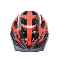RADICAL MOUNTAIN - Casco MTB Con Luz Rojo Negro L 58-59cm