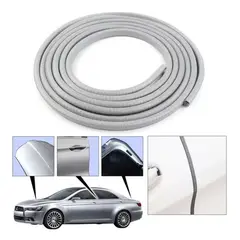 GENERICO - Moldura Auto Sello Presión Protectora Puertas Y Capot 5m GRIS