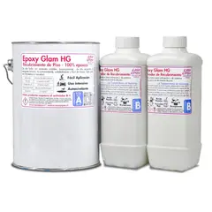 EASY EPOX - Porcelanato Líquido Para Pisos 3d Brillo Y Resistencia