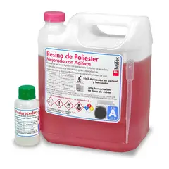 EASY EPOX - Resina Poliester. 5 Kg + Endurecedor + Pipeta