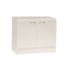 MOBIKIT - Base Lavaplatos Basico 2 Puertas 1 Mt Blanco