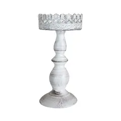 MSA MUEBLES SANTA ANA - CANDELABRO 1V PROVENZAL 22CM