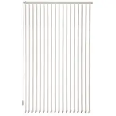 BERTEX - Cortina Vertical Screen 220cm ancho x 230cm alt Persiana Blanca
