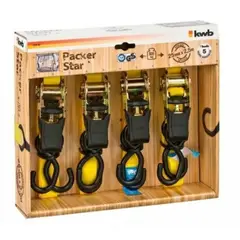 KWB - SET DE CINTA DE CARGA 25MTS 500 KILOS KWB-MIBRAL