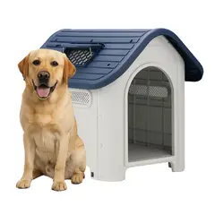PETWOOW - Casa de perro Mascota Skylight 87x72x75 cm