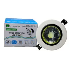 GREEN E - Foco Led de 7W Luz Blanca