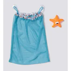 MOMMY'S HELPER - Malla de Almacenamiento para Bañera - Under the Sea - Celeste