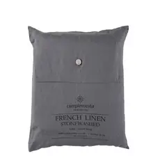 COMPLEMENTA HOMEDESIGN - Cubreplumón Lino Hylia - Charcoal / 2 PL