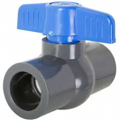 GENERICO - Válvula Bola 63mm Riego Hidráulico PVC