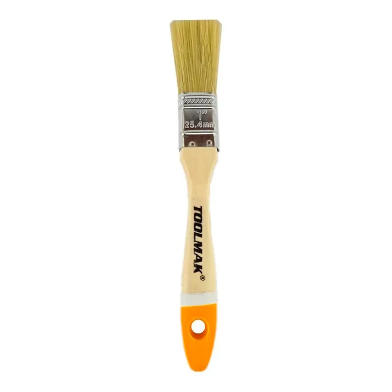 Brocha Para Pintar 1 Pulgadas (25mm) Mango Madera Toolmak.