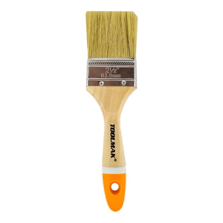 Brocha Para Pintar 2.5 Pulgadas (63mm) Mango Madera Toolmak