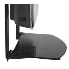 BRASFORMA - Soporte para Juegos en TV o Pared - Vidrio acero 10kg - DVD19