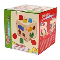GENERICO - Juego De Madera Cubo Encaje