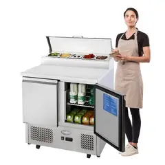 PROCHEF - Meson Refrigerado Pizzero 90 Cm. 300 Lt. Ac. Inox. ESL3832