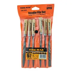 GENERICO - Kit Set Juego De Mini Limas / 6 Piezas / 5mm X 180mm Toolmak