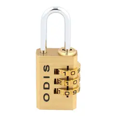 ODIS - Candado Combinación 21mm 3 Diales Maleta Casillero
