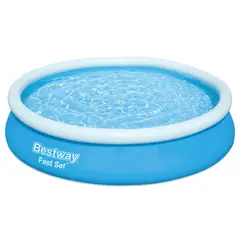 BESTWAY - PISCINA REDONDA INFLABLE FAST SET 3.66M X 76CM – 3 CAPAS