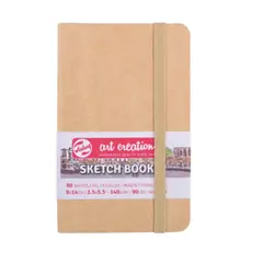 ART CREATION - Libreta Kraft 9x14cm 140gr 80hjas.
