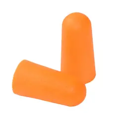 STEELPRO - Tapón Auditivo Desechable Sin Cordón, Naranjo